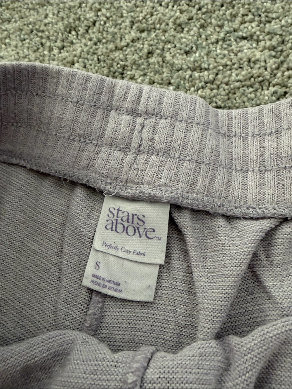 Target Women's Waffle-Knit Lounge Shorts - Light Lavender - Picture 3 of 5